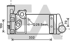 EACLIMA 37G47002 - Масляний радіатор, рухове масло autocars.com.ua