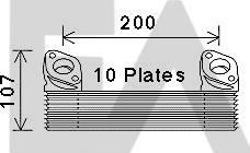 EACLIMA 37G47004 - Масляний радіатор, рухове масло autocars.com.ua