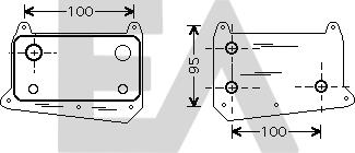 EACLIMA 37G50013 - Масляний радіатор, рухове масло autocars.com.ua