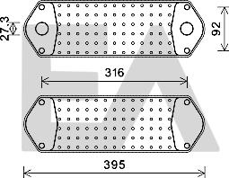 EACLIMA 37G63003 - Масляний радіатор, рухове масло autocars.com.ua