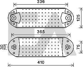 EACLIMA 37G76001 - Масляний радіатор, рухове масло autocars.com.ua