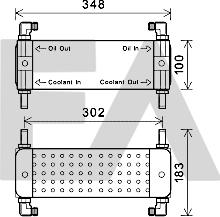 EACLIMA 37G76002 - Масляний радіатор, рухове масло autocars.com.ua