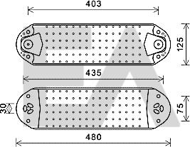 EACLIMA 37G76003 - Масляний радіатор, рухове масло autocars.com.ua