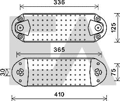 EACLIMA 37G76004 - Масляний радіатор, рухове масло autocars.com.ua