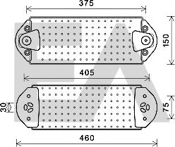 EACLIMA 37G76007 - Масляний радіатор, рухове масло autocars.com.ua