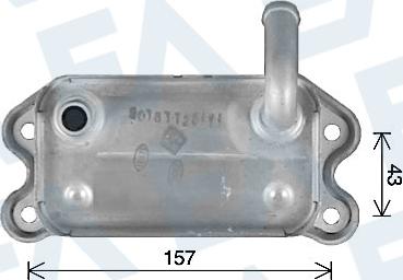 EACLIMA 37G78011 - Масляний радіатор, рухове масло autocars.com.ua