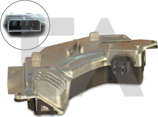 EACLIMA 41R0199 - Опір, реле, вентилятор салону autocars.com.ua