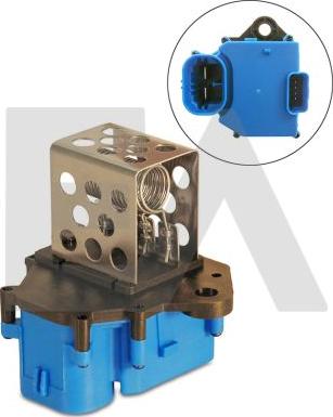 EACLIMA 41R0213 - Опір, реле, вентилятор салону autocars.com.ua