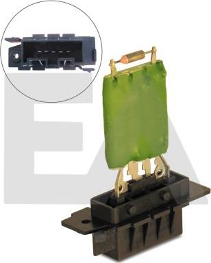 EACLIMA 41R0217 - Опір, реле, вентилятор салону autocars.com.ua