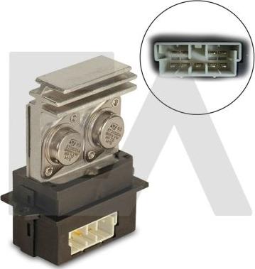 EACLIMA 41R0223 - Опір, реле, вентилятор салону autocars.com.ua