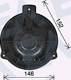 EACLIMA 42A36025 - Електродвигун, вентиляція салону autocars.com.ua