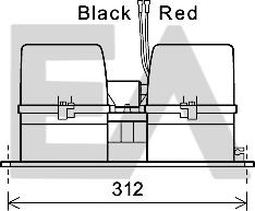 EACLIMA 42A59001 - Електродвигун, вентиляція салону autocars.com.ua