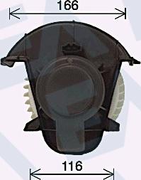 EACLIMA 42A77016 - Електродвигун, вентиляція салону autocars.com.ua