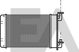 EACLIMA 45C07003 - Теплообмінник, опалення салону autocars.com.ua