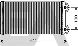 EACLIMA 45C47003 - Теплообмінник, опалення салону autocars.com.ua