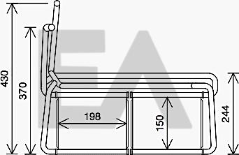 EACLIMA 45C63003 - Теплообмінник, опалення салону autocars.com.ua