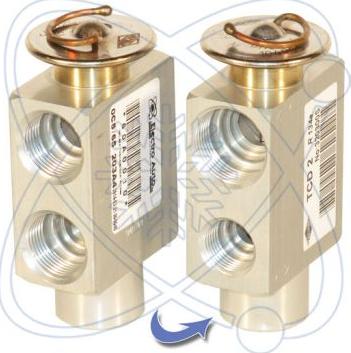 EACLIMA 60A0010 - Розширювальний клапан, кондиціонер autocars.com.ua