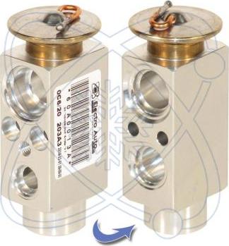 EACLIMA 60A0013A - Розширювальний клапан, кондиціонер autocars.com.ua