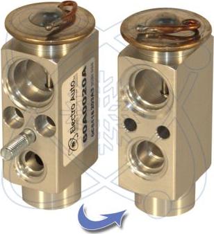 EACLIMA 60A0020A - Розширювальний клапан, кондиціонер autocars.com.ua