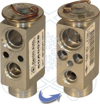 EACLIMA 60A0028 - Розширювальний клапан, кондиціонер autocars.com.ua