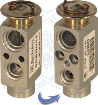 EACLIMA 60A0052 - Розширювальний клапан, кондиціонер autocars.com.ua