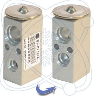 EACLIMA 60A0058A - Розширювальний клапан, кондиціонер autocars.com.ua