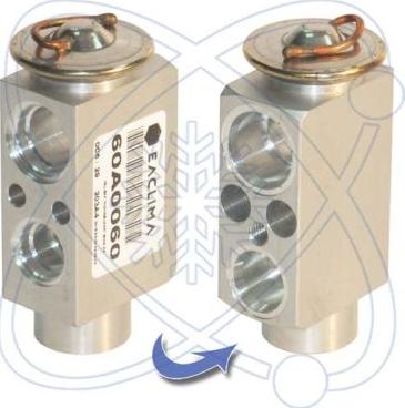 EACLIMA 60A0060 - Розширювальний клапан, кондиціонер autocars.com.ua
