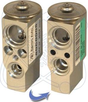 EACLIMA 60C0005 - Розширювальний клапан, кондиціонер autocars.com.ua