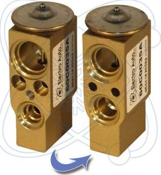 EACLIMA 60C0035A - Розширювальний клапан, кондиціонер autocars.com.ua