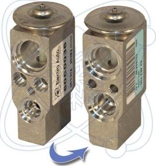 EACLIMA 60C0036 - Розширювальний клапан, кондиціонер autocars.com.ua