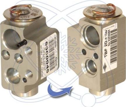 EACLIMA 60C0045 - Розширювальний клапан, кондиціонер autocars.com.ua