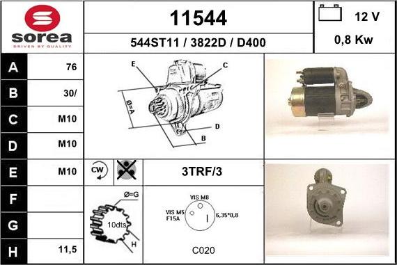 EAI 11544 - Стартер autodnr.net