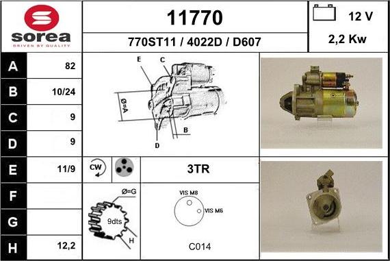 EAI 11770 - Стартер autodnr.net