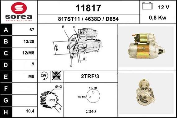 EAI 11817 - Стартер autodnr.net