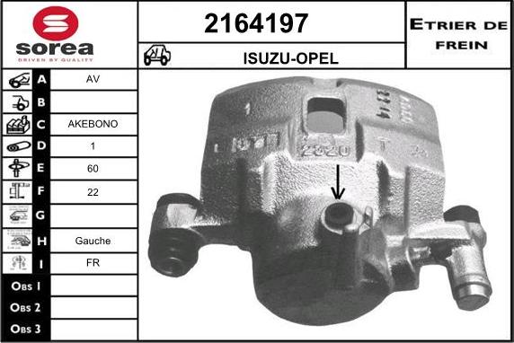 EAI 2164197 - Тормозной суппорт avtokuzovplus.com.ua