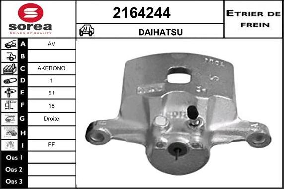 EAI 2164244 - Тормозной суппорт autodnr.net