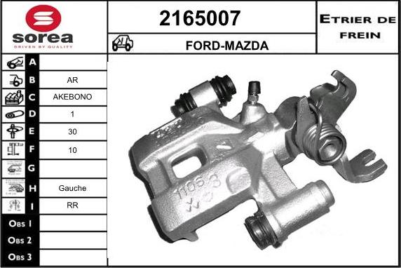 EAI 2165007 - Тормозной суппорт autodnr.net