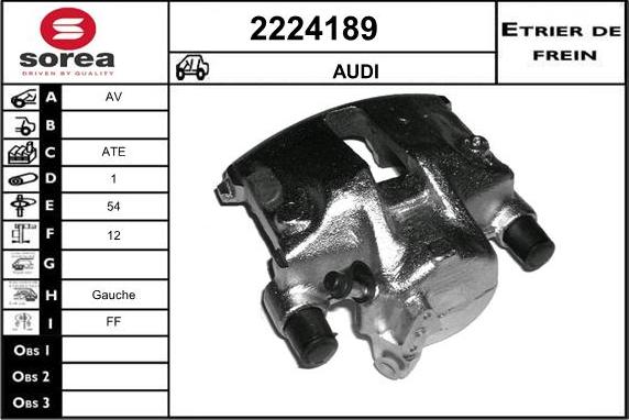 EAI 2224189 - Тормозной суппорт autodnr.net