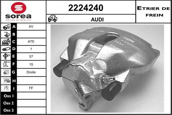 EAI 2224240 - Тормозной суппорт autodnr.net