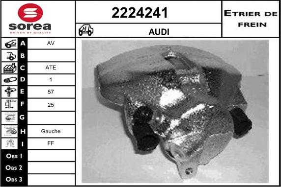 EAI 2224241 - Тормозной суппорт autodnr.net