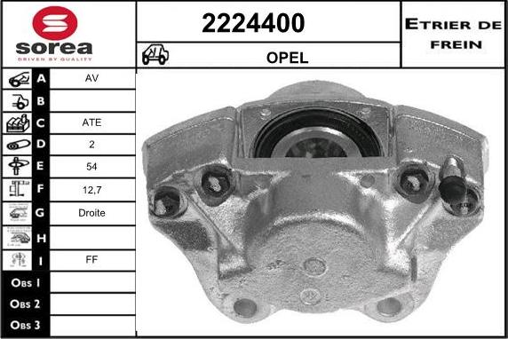 EAI 2224400 - Тормозной суппорт autodnr.net