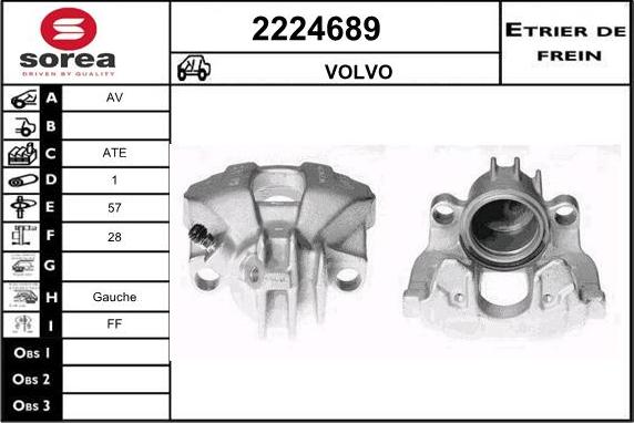 EAI 2224689 - Тормозной суппорт autodnr.net