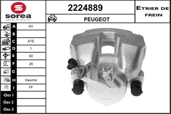 EAI 2224889 - Тормозной суппорт autodnr.net