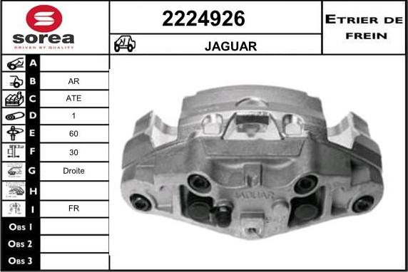 EAI 2224926 - Гальмівний супорт autocars.com.ua