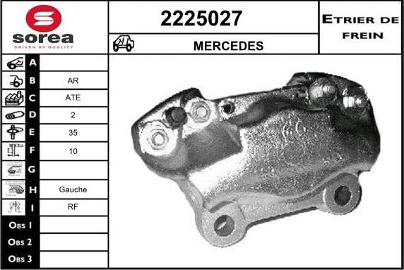 EAI 2225027 - Тормозной суппорт autodnr.net