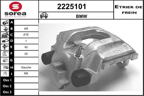 EAI 2225101 - Тормозной суппорт autodnr.net