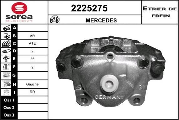 EAI 2225275 - Тормозной суппорт autodnr.net