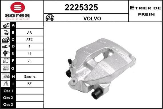 EAI 2225325 - Гальмівний супорт autocars.com.ua