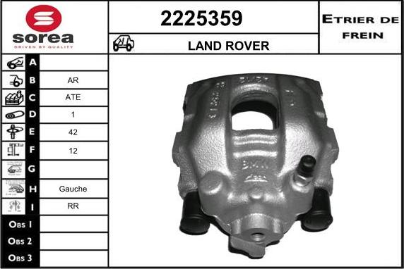 EAI 2225359 - Гальмівний супорт autocars.com.ua