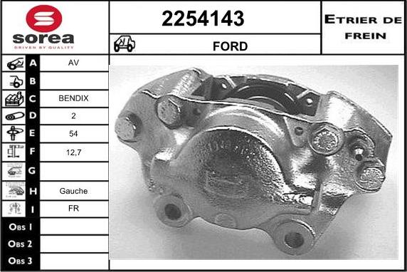 EAI 2254143 - Тормозной суппорт autodnr.net